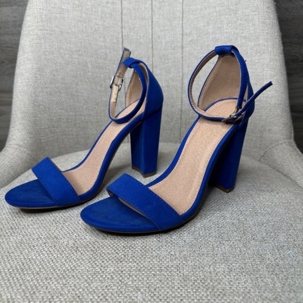 Charlotte Russe Royal Blue Heels